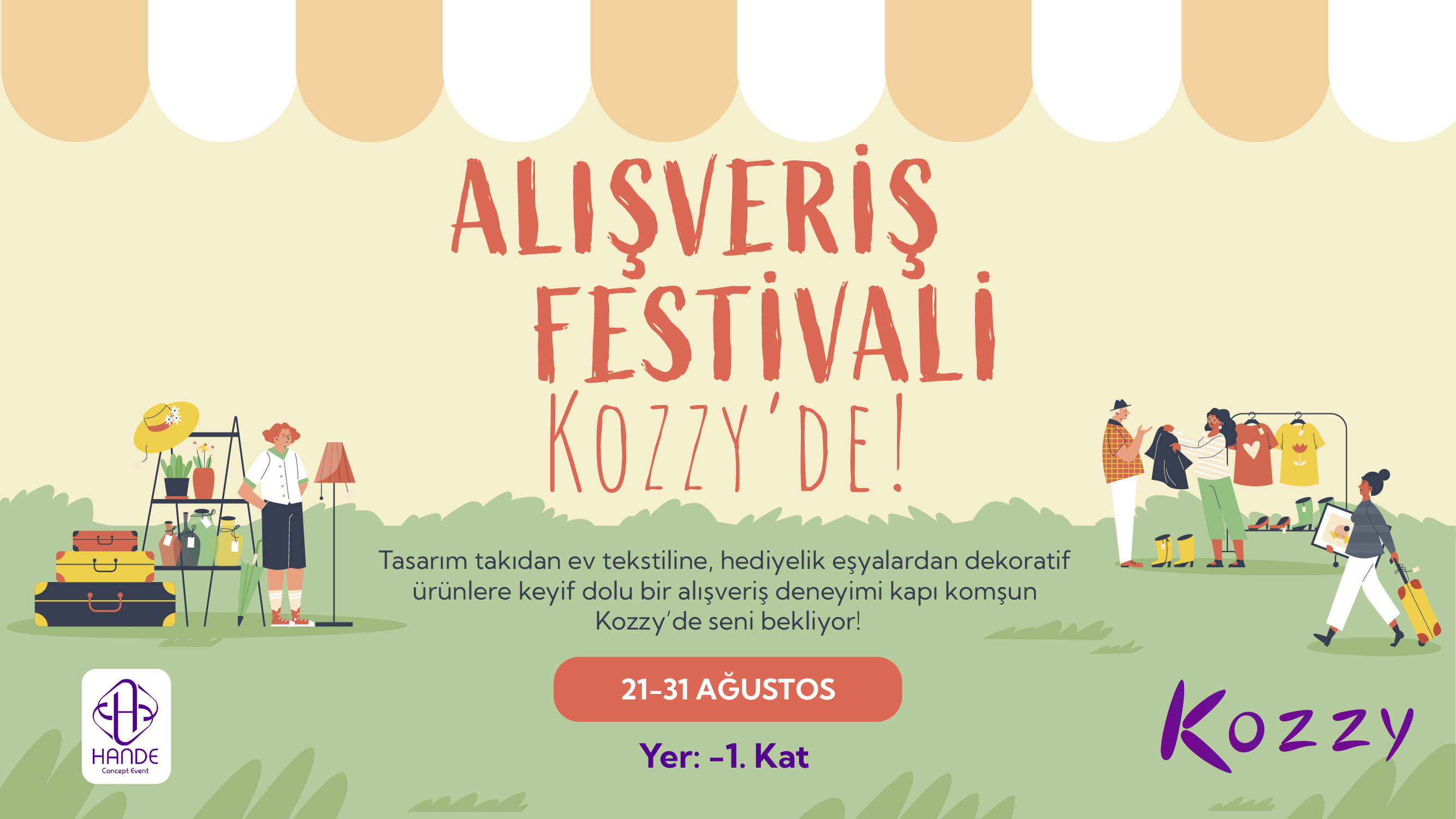 21-31 Ağustos  Alışveriş Festivali
