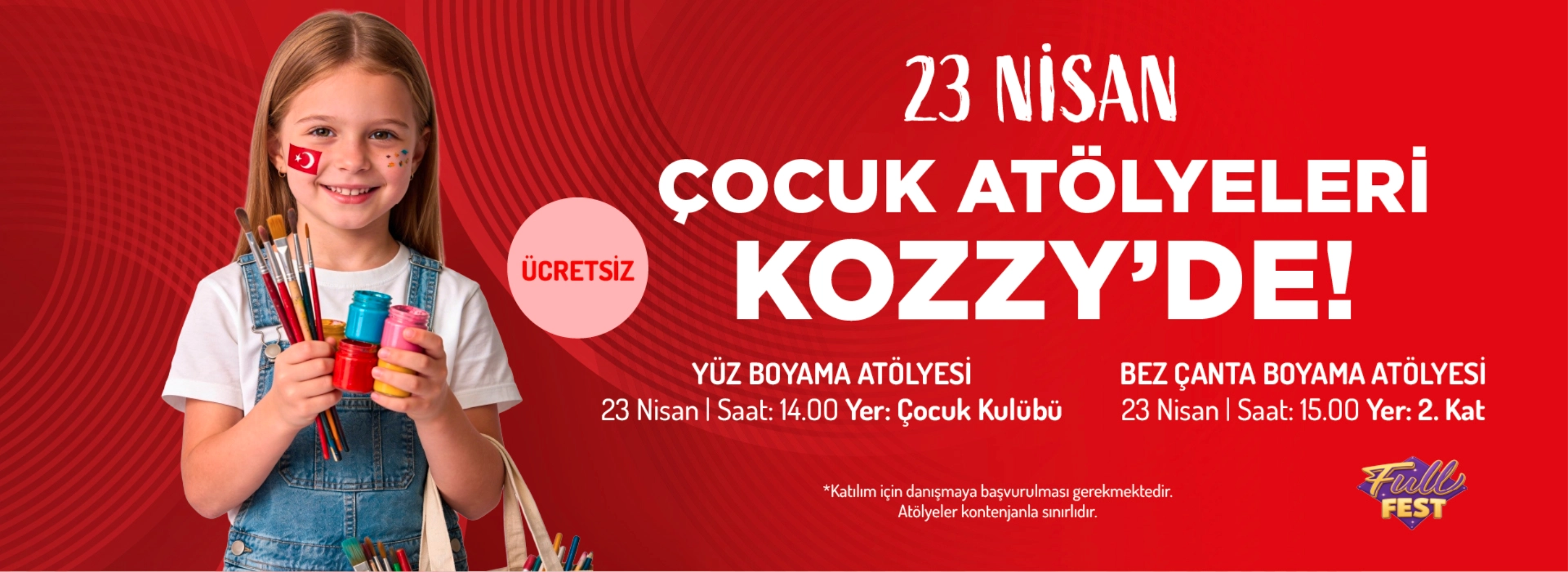 23 Nisan Çocuk Atölyeleri 
