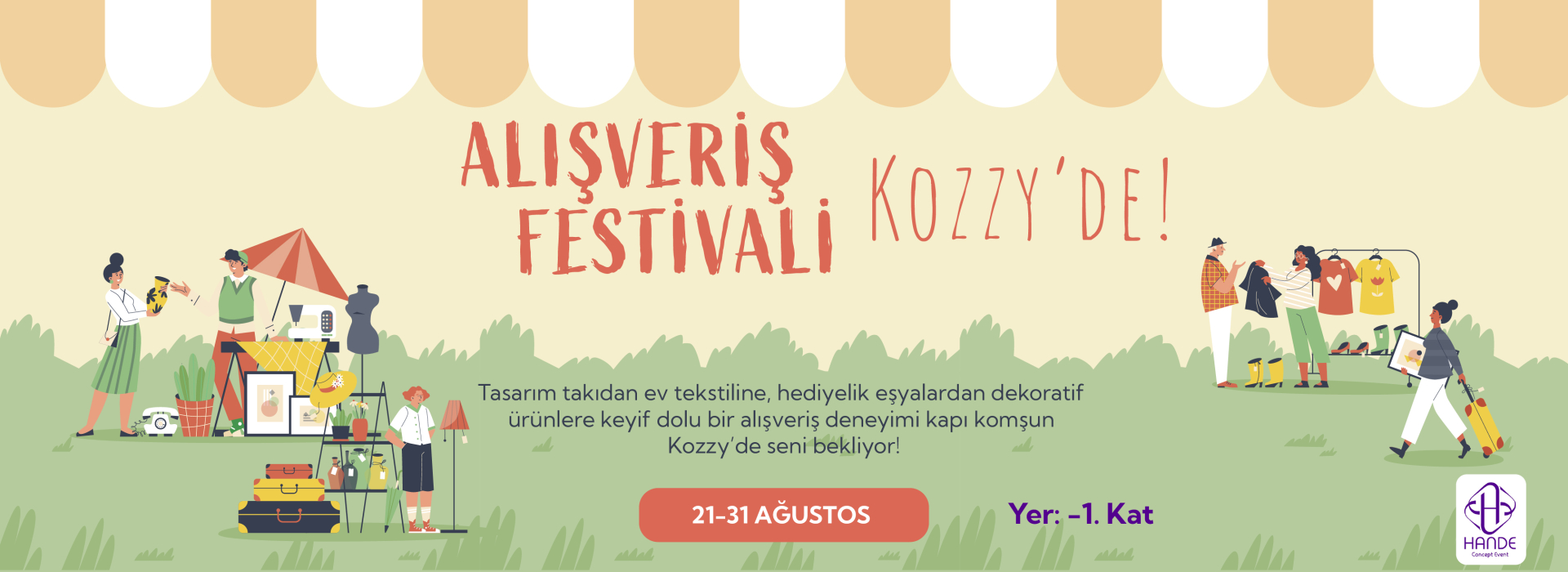 21-31 Ağustos Kozzy Alışveriş Festivali