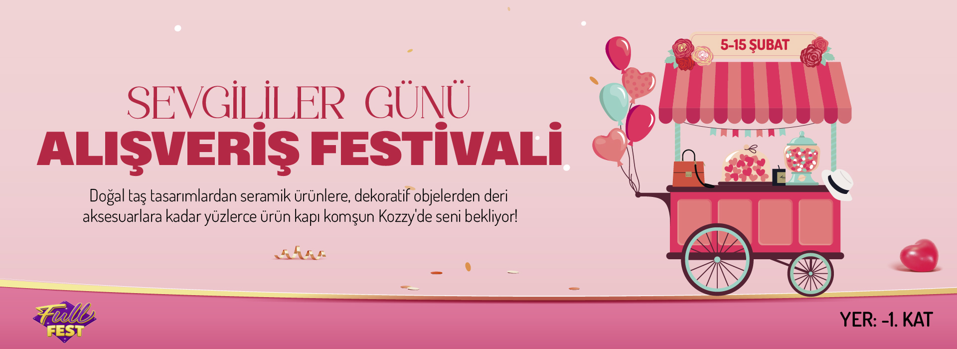Sevgililer Günü Alışveriş Festivali 