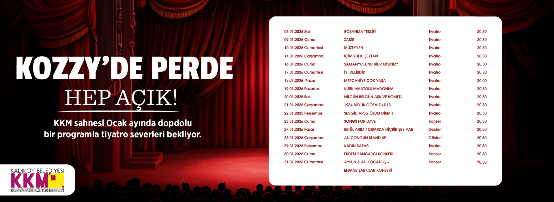 January Theatre Program