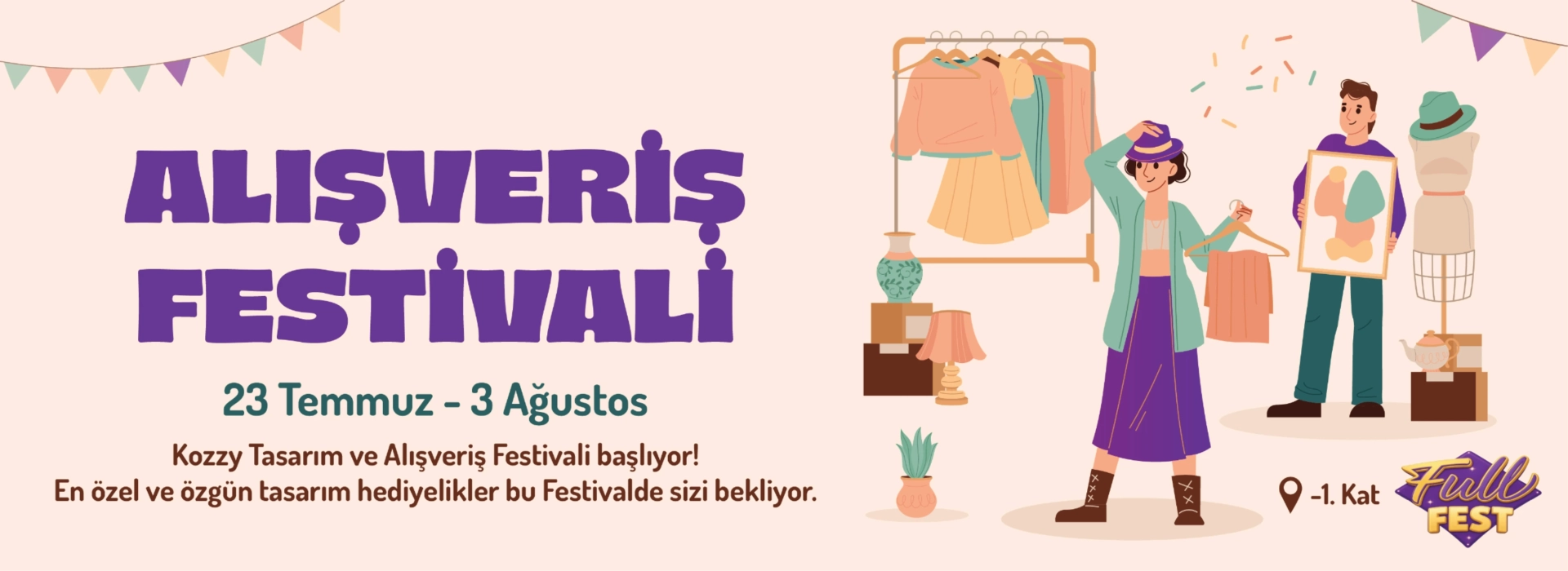 Temmuz Kozzy Alışveriş Festivaİİ 