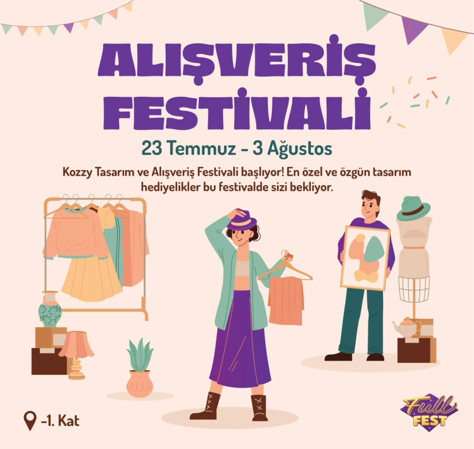 Temmuz Kozzy Alışveriş Festivaİİ 