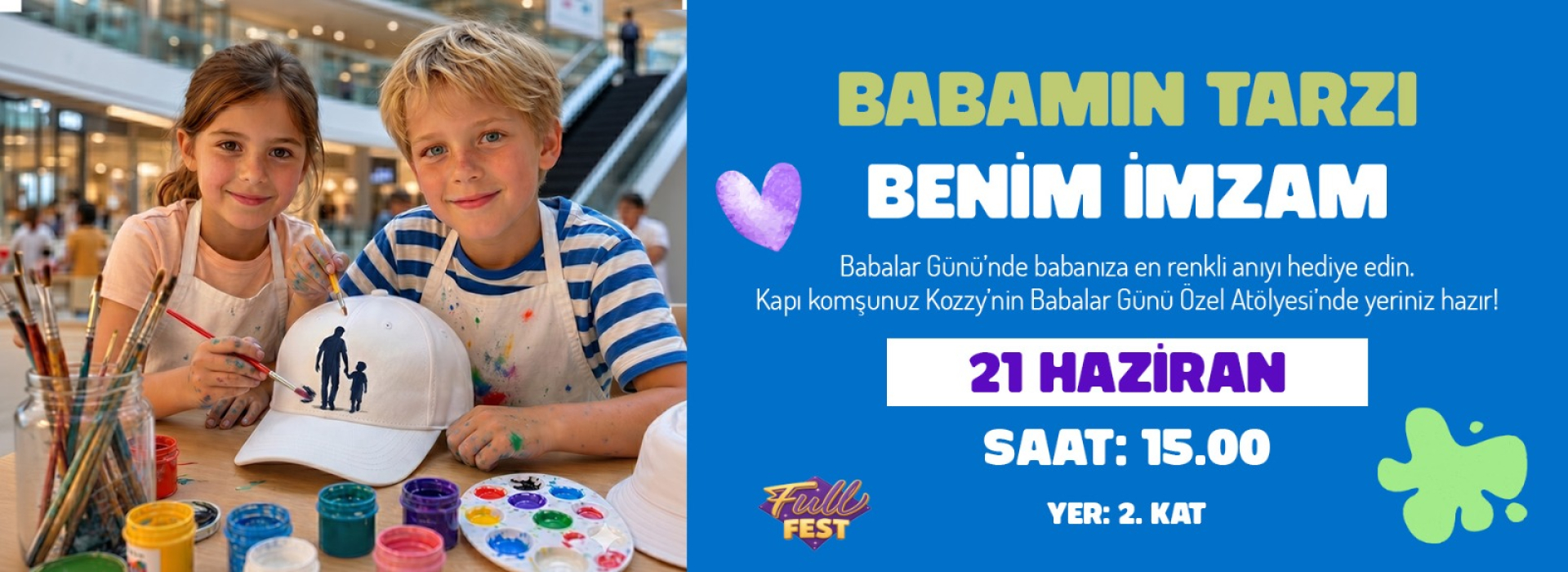 Fathets Day Special Cap Painting Workshop