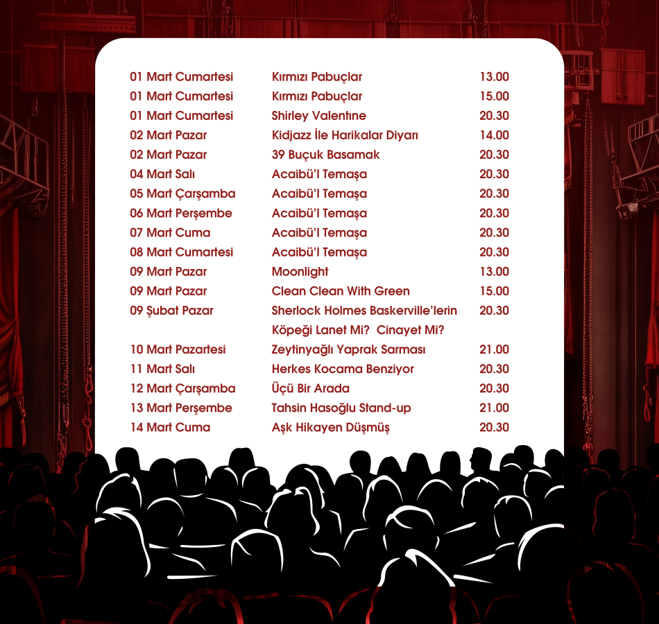March Theater Program