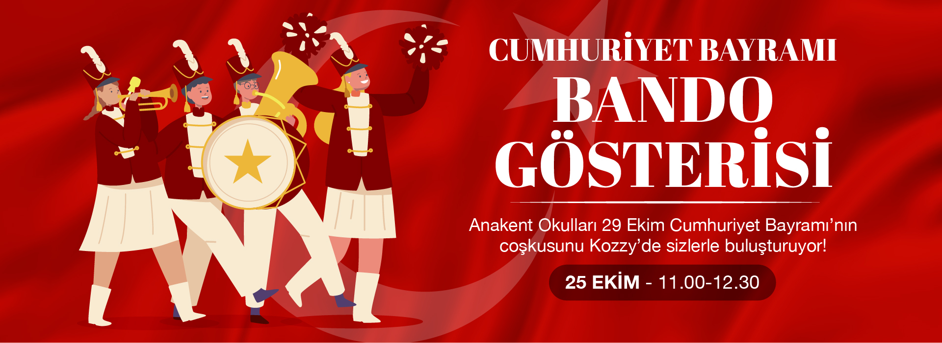 Cumhuriyet Bayramı Bando Gösterisi